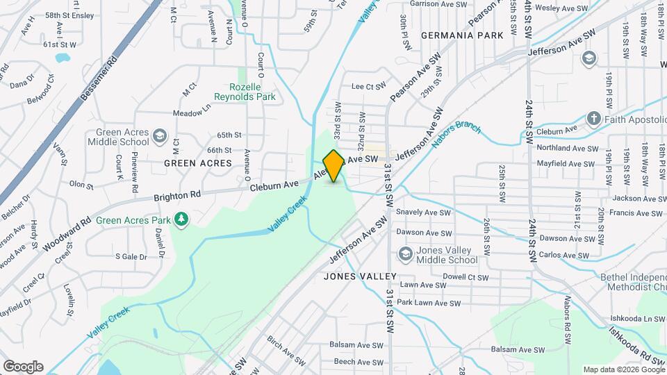 1820 33rd St SW Mapa y Detalles de la Ubicación