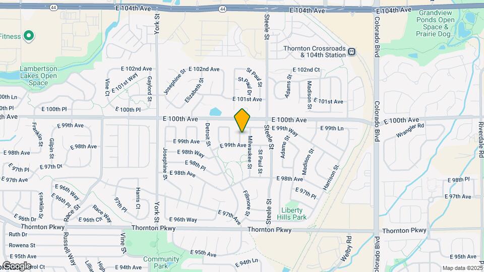 9936 Fillmore St Map and Location Details