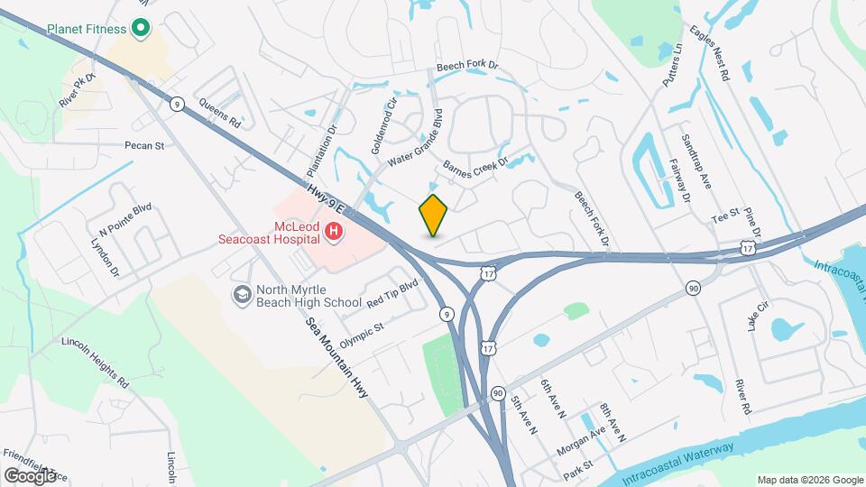 4243 Villas Dr Map and Location Details