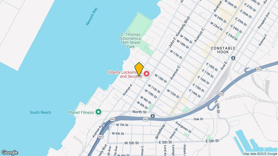 308 Avenue A-Unit -2 F Map and Location Details