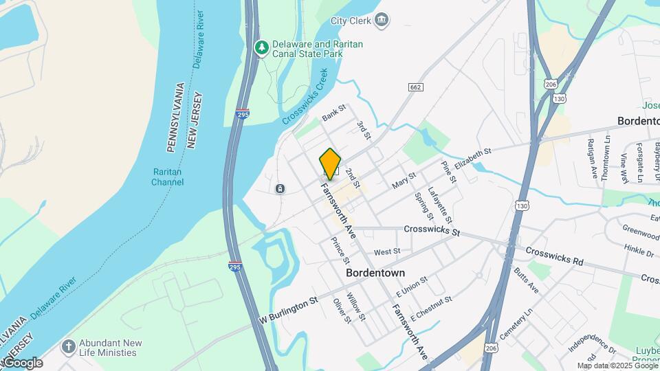 115 Farnsworth Avenue, Unit Apt.# 1 Map and Location Details