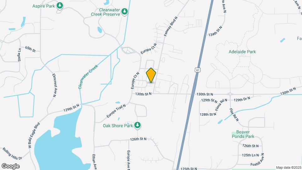 13055 Europa Trail Way N Map and Location Details