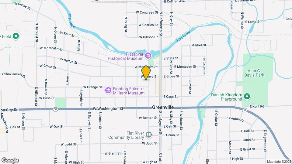 115 S Franklin St-Unit -Apt 1 Map and Location Details