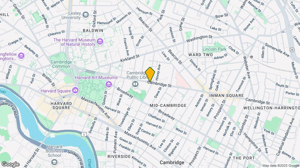 1608 Cambridge St Mapa y Detalles de la Ubicación