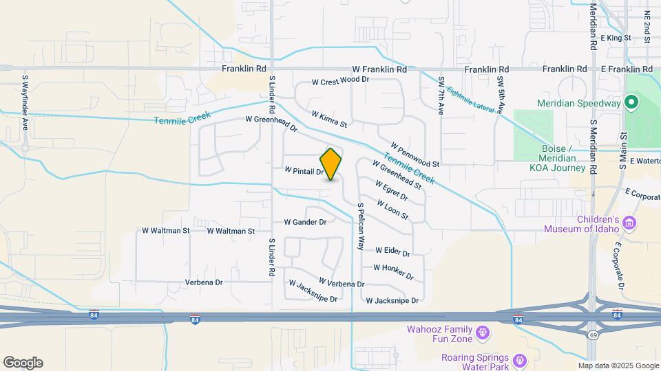 1330 W Joshua St Map and Location Details
