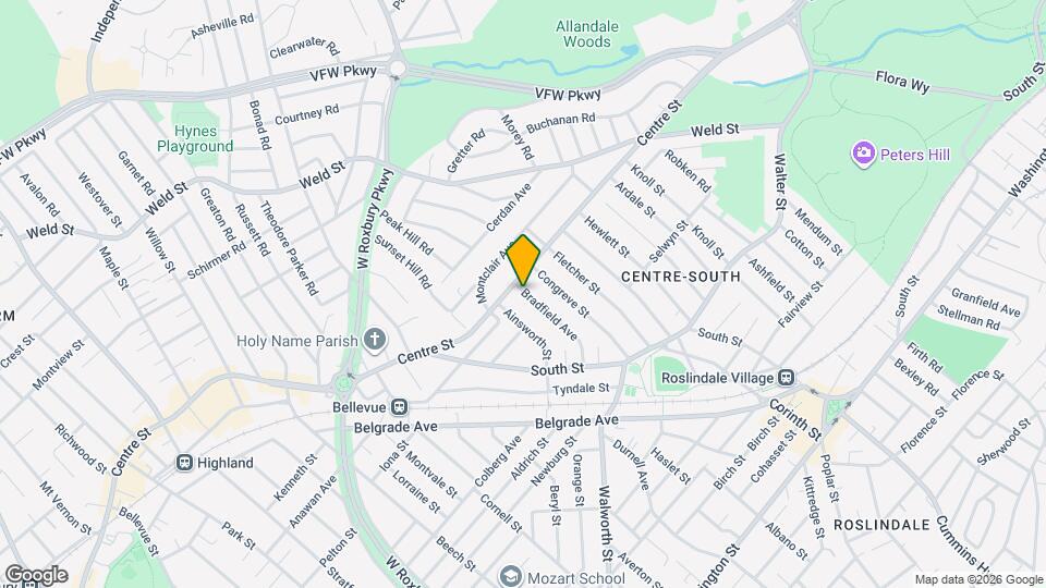 74 Bradfield Ave, Unit Unit 2 Map and Location Details