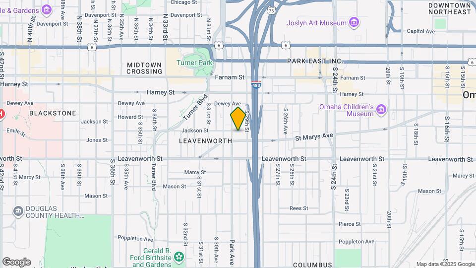 2915 Jackson St Map and Location Details