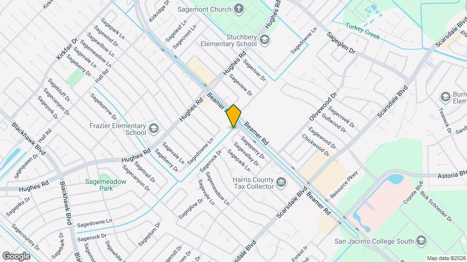 10819 Sagerock Dr Map and Location Details