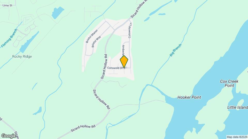 4640 Amberley Dr Map and Location Details