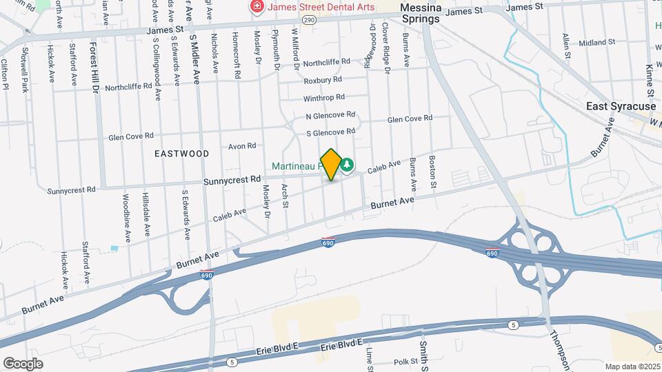 1514 Caleb Ave Map and Location Details