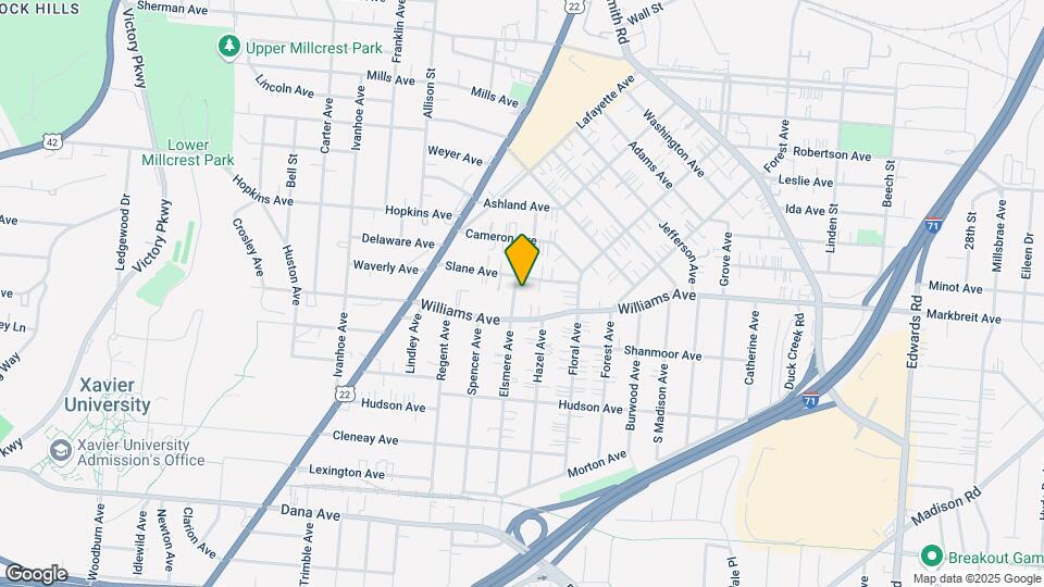 4020 Elsmere Ave Map and Location Details