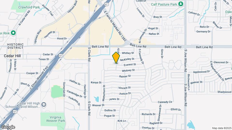 455 Everest Ct Map and Location Details