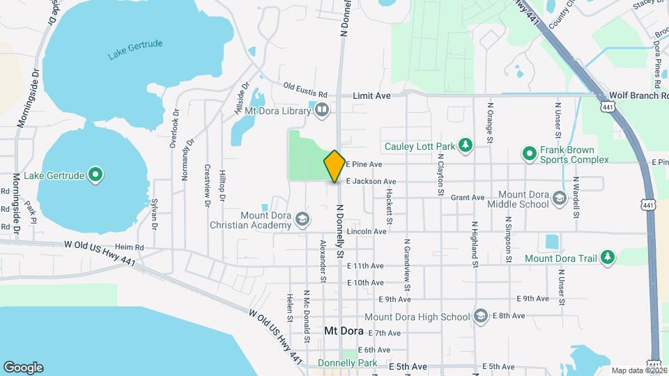 1509 N Donnelly St Map and Location Details