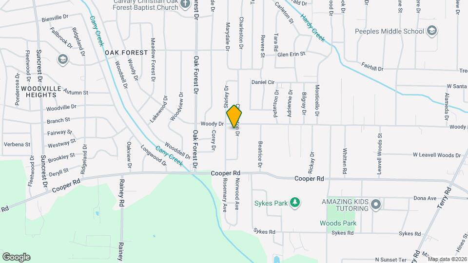 3211 Charleston Dr Map and Location Details