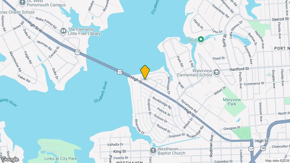 3916 High St Map and Location Details