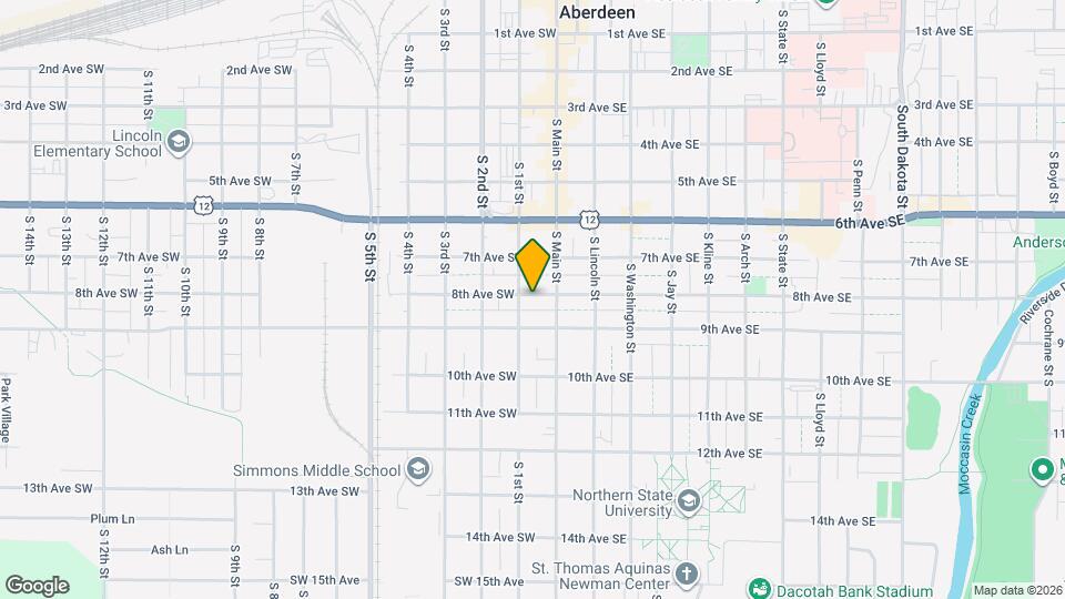 19 8th Ave SW Map and Location Details