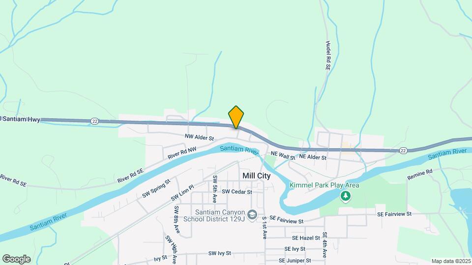 300 NW Santiam Blvd Map and Location Details