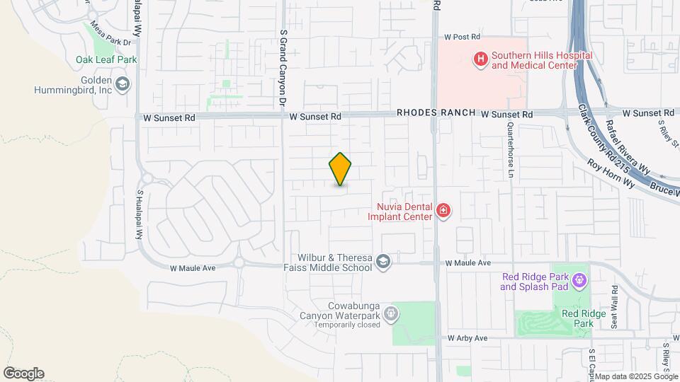 9652 Brooks Lake Ave Map and Location Details