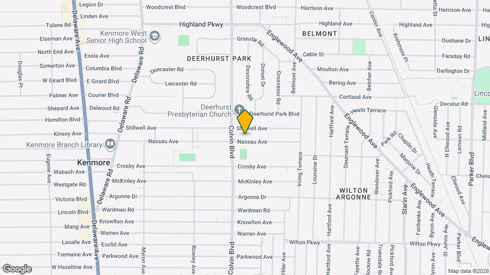 284 Nassau Ave, Unit Lower Map and Location Details