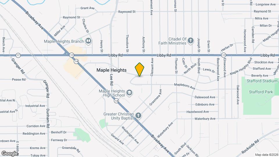 5359 West Blvd Map and Location Details