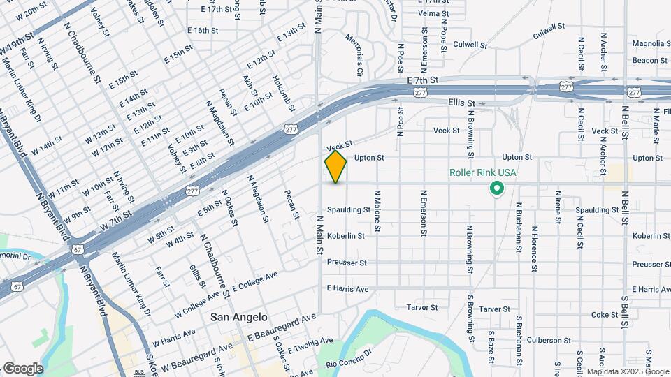 Pulliam St Map and Location Details
