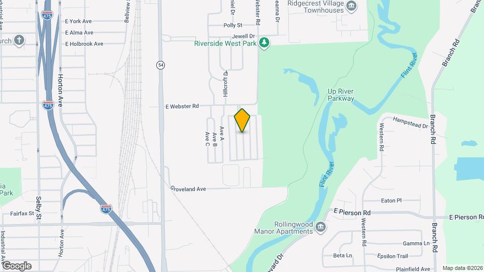 1806 E Webster Rd Map and Location Details