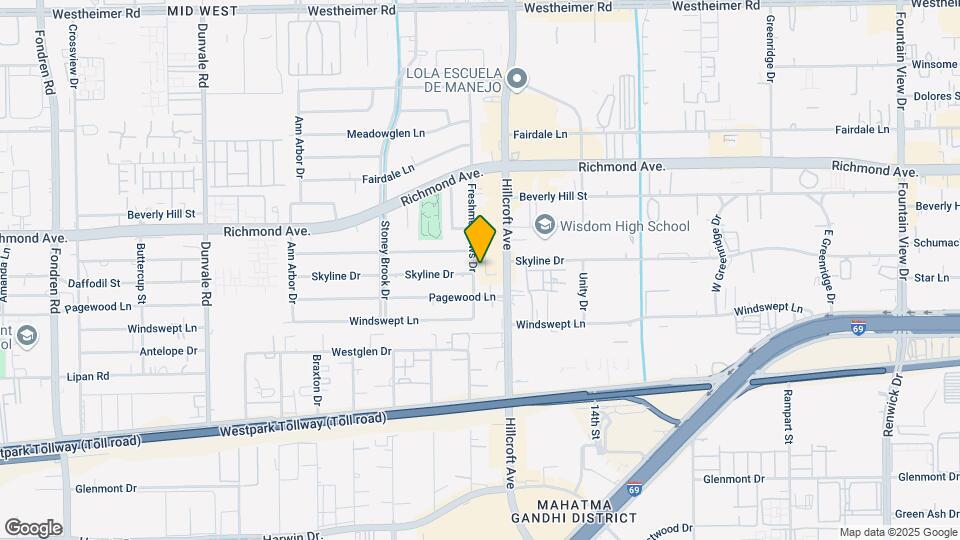 3415 Freshmeadows Dr Map and Location Details