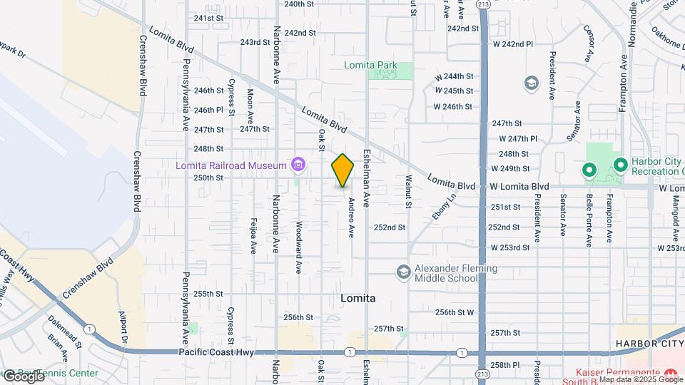 2038-2040 250th St Map and Location Details