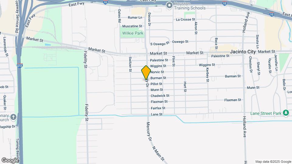 1514 Mercury Dr Map and Location Details