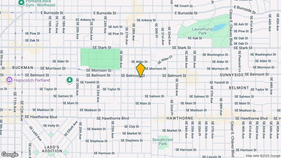 915 SE 29th Ave Map and Location Details