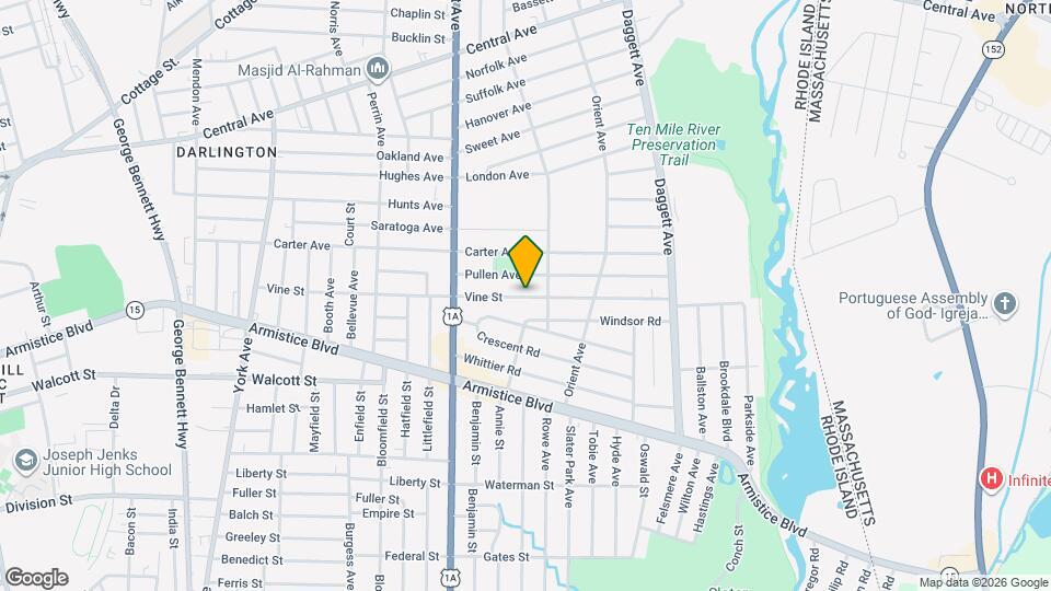 252 Vine St Mapa y Detalles de la Ubicación