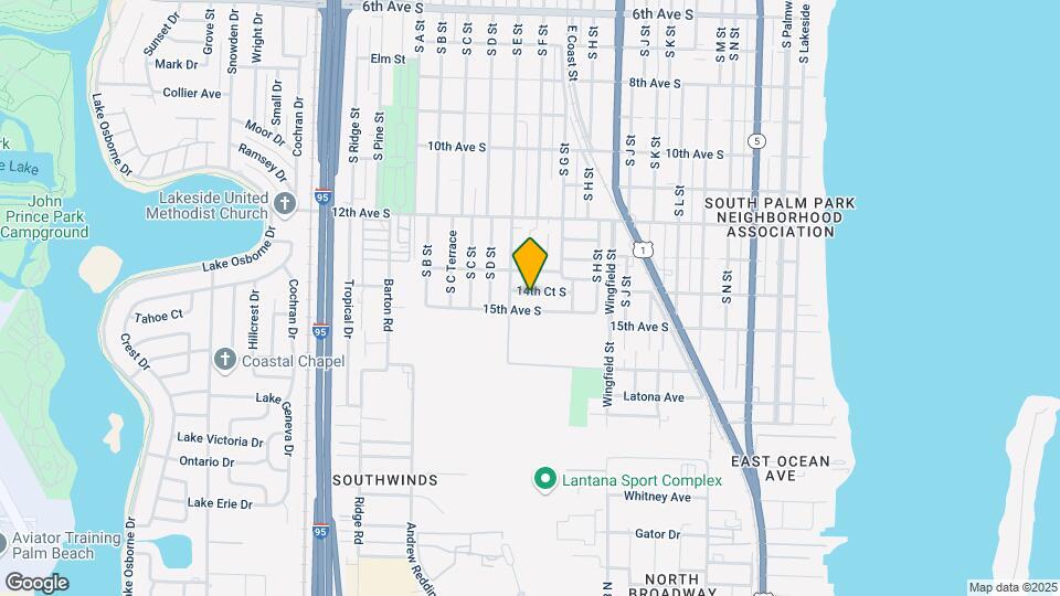 1209 14th Ct S Map and Location Details