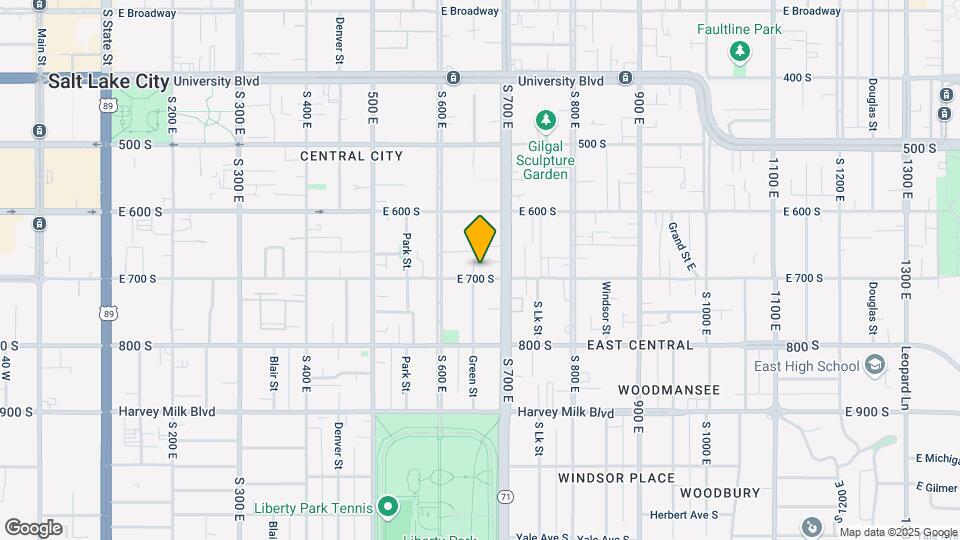 675 Green St Map and Location Details