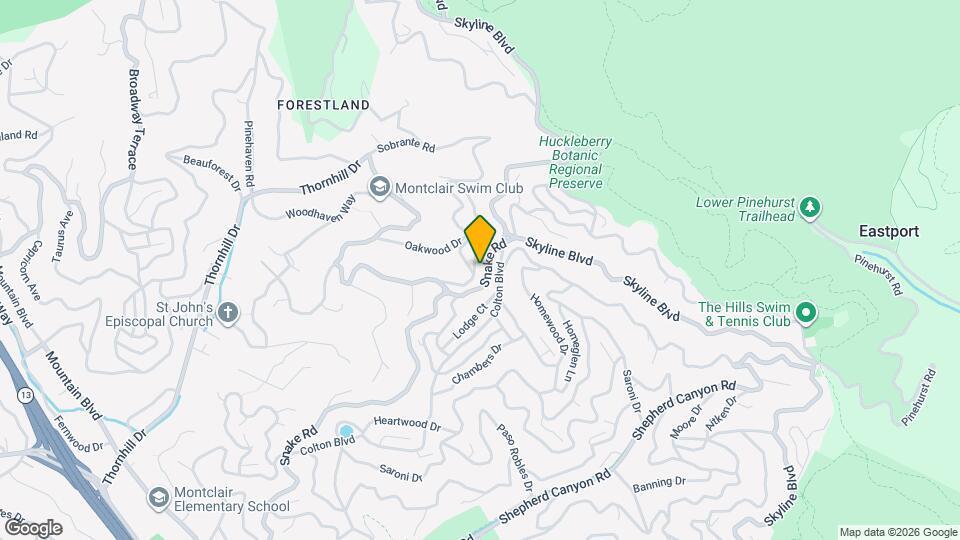 7285 Snake Rd, Unit A Map and Location Details