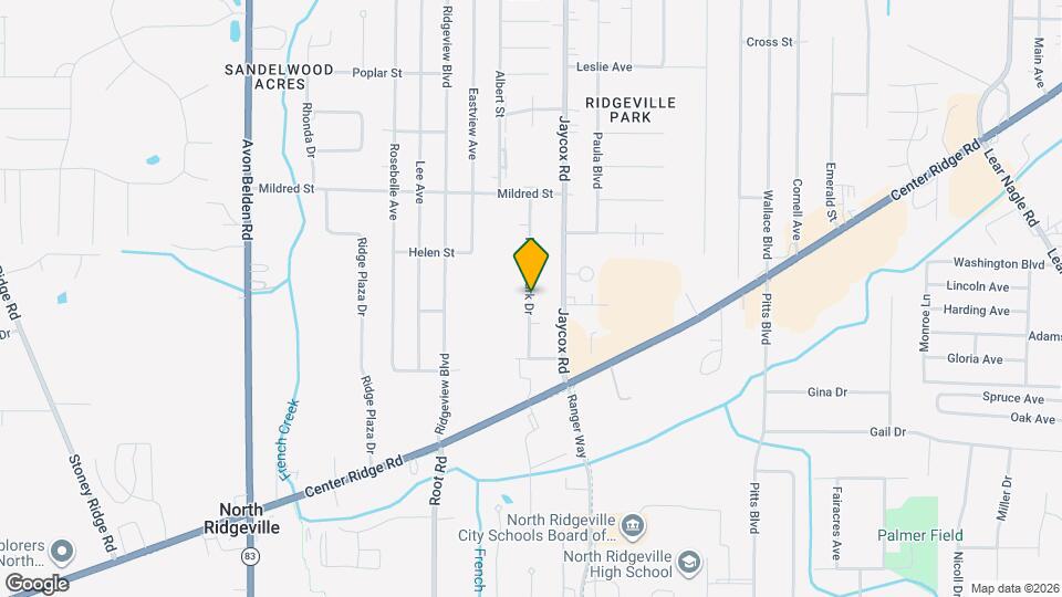 6401 Forest Park Dr Map and Location Details