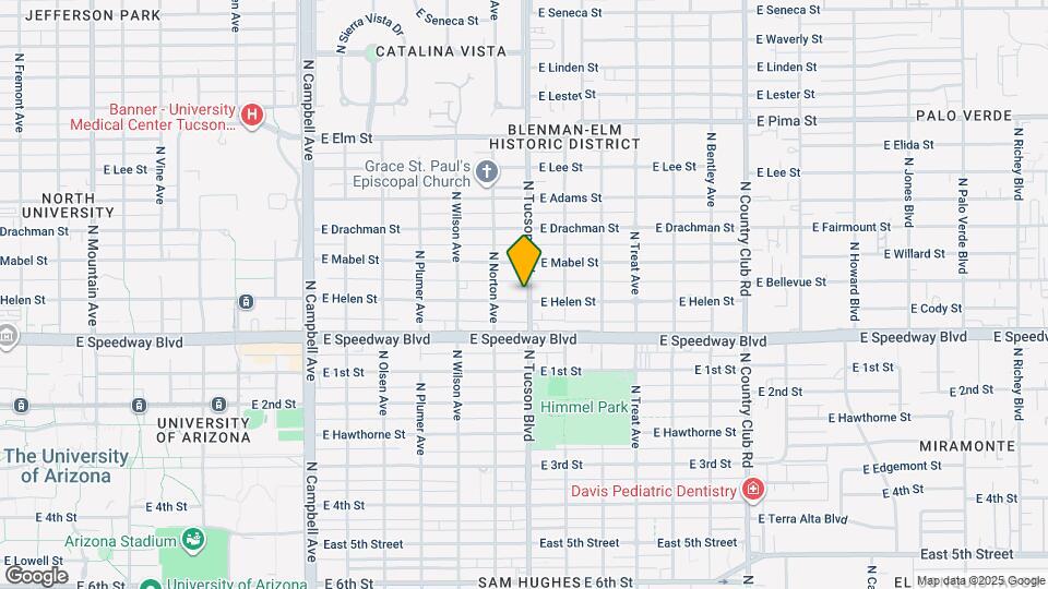 2441 E Helen St Map and Location Details