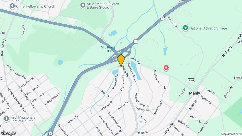 1055 Inverness Rd Mapa y Detalles de la Ubicación