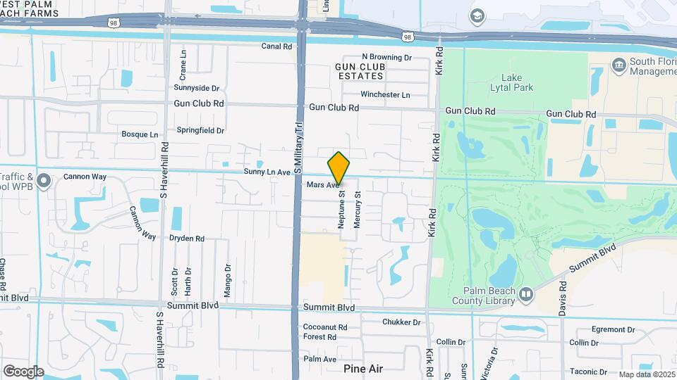 4344 Mars Ave Map and Location Details