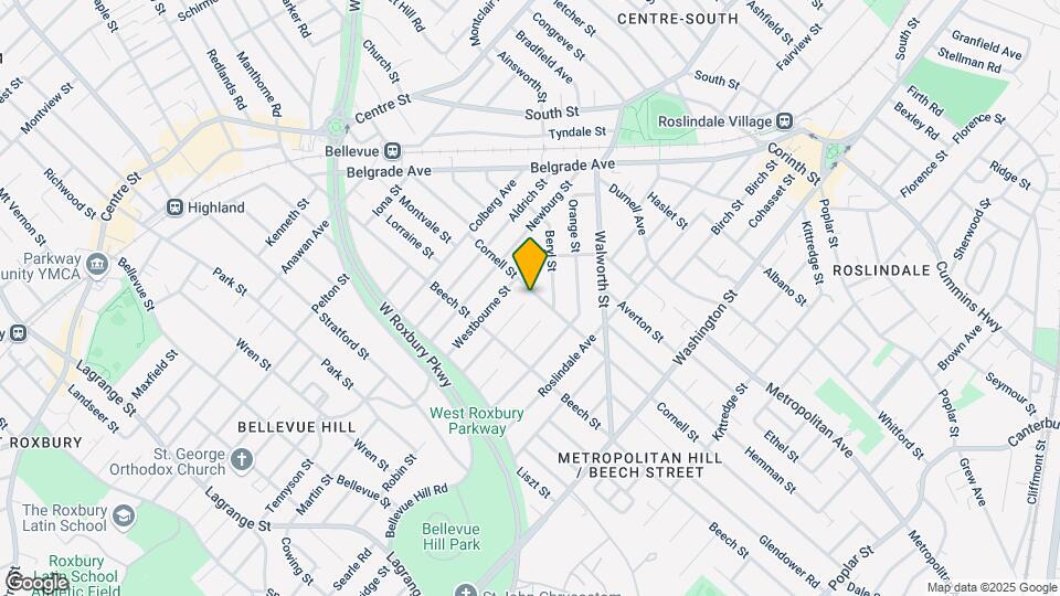 344 Cornell St, Unit 1 Map and Location Details