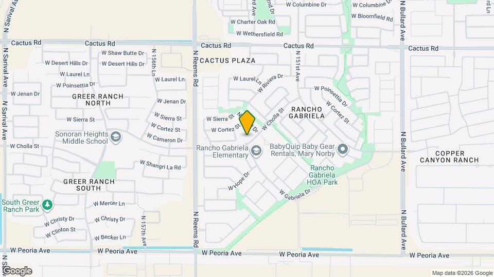 15331 W Cameron Cir Mapa y Detalles de la Ubicación