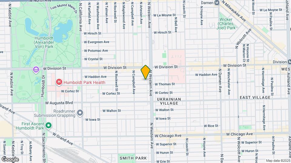 2416 W Thomas St Map and Location Details