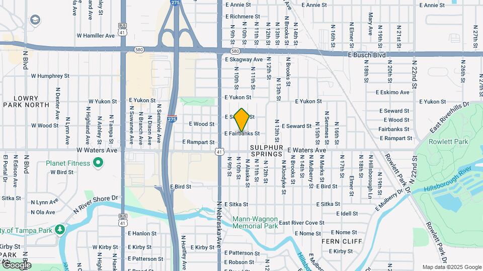 8415 N 10th St Mapa y Detalles de la Ubicación