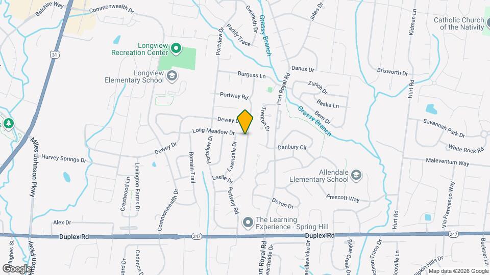 1921 Portway Rd Map and Location Details