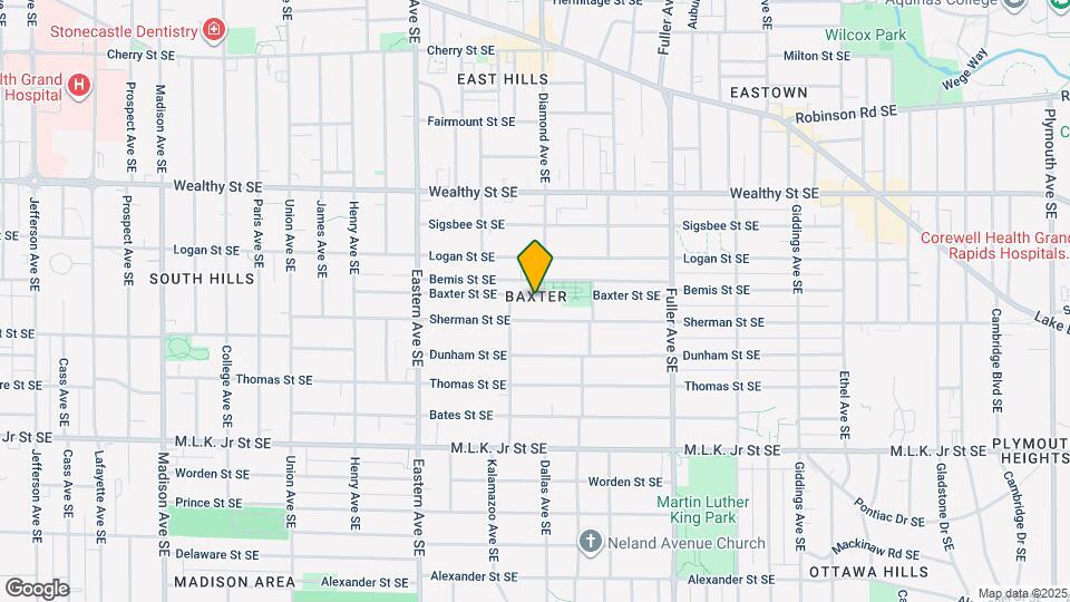 950 Baxter St SE Mapa y Detalles de la Ubicación