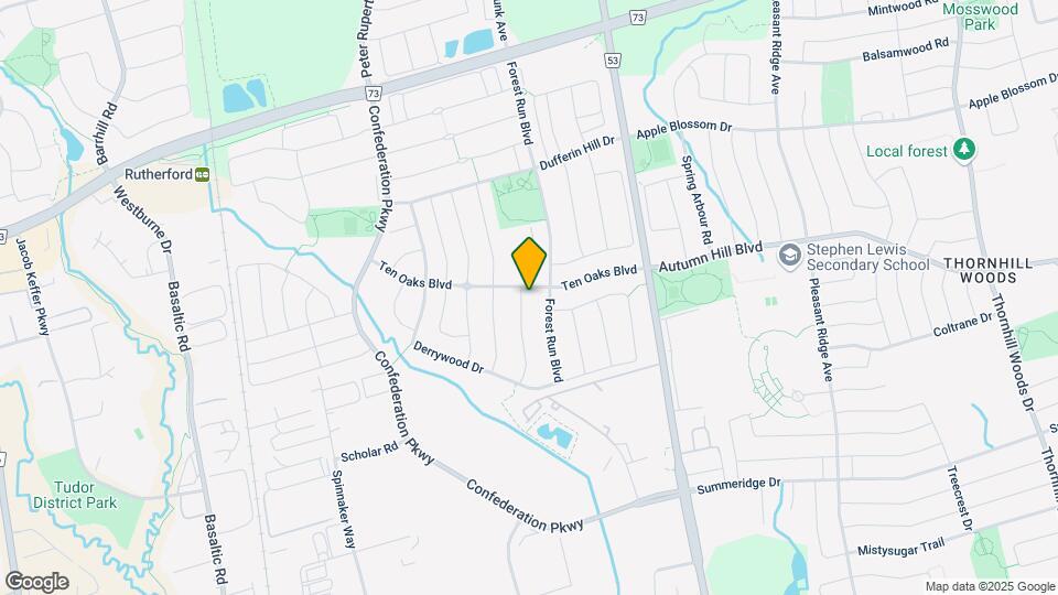 9 Belwood Blvd Map and Location Details