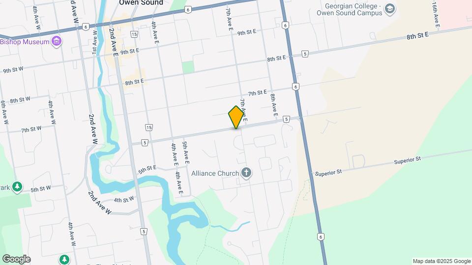 675 6th St E Map and Location Details