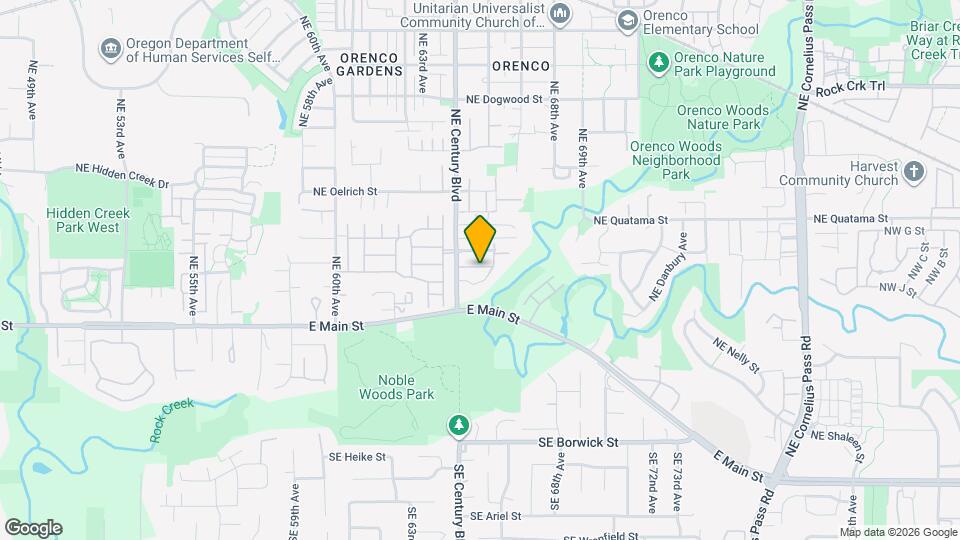 6554 NE Forest Ln Map and Location Details