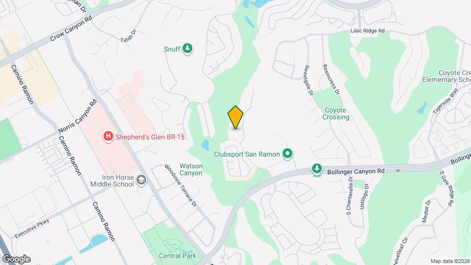 725 Watson Canyon Ct Map and Location Details