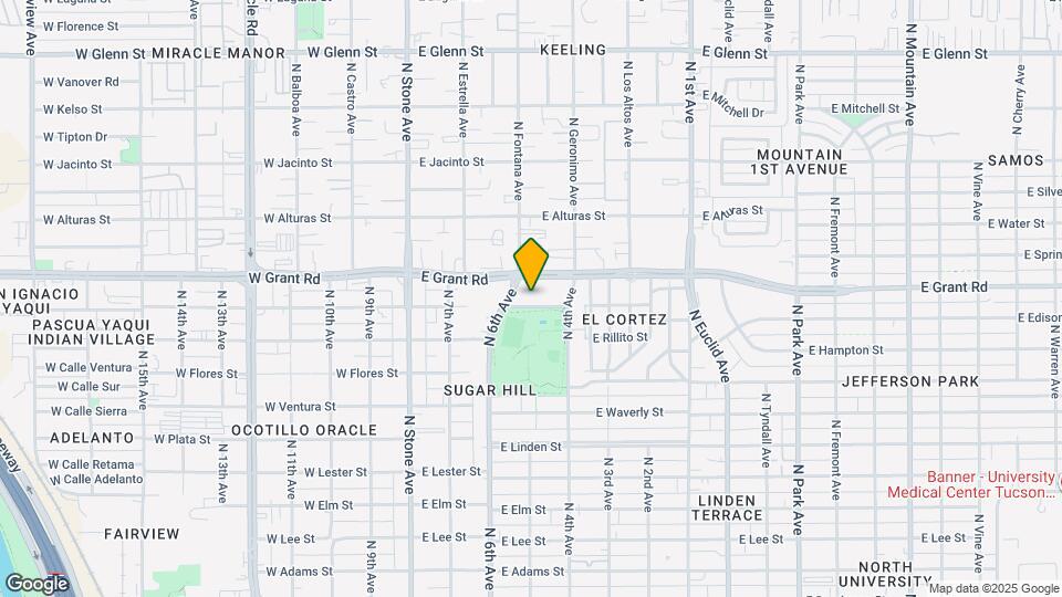 2350 N 6th Ave Map and Location Details