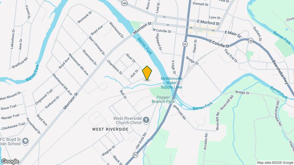 326 River Dr Mapa y Detalles de la Ubicación